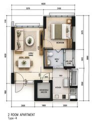 Blk 809B Choa Chu Kang Avenue 1 (Choa Chu Kang), HDB 2 Rooms #626998191
